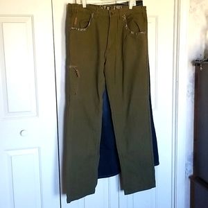 Gamekeeper camo green jeans